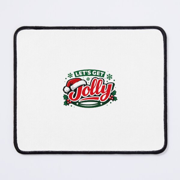 Item preview, Let’s Get Jolly – Funny Christmas T-Shirt | Festive Holiday Design designed and sold by XTC-prod.