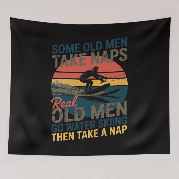 Item preview, Some Old Men Take Naps - Grandpa Water Ski Waterskiing designed and sold by berniceschm.