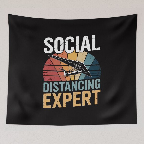 Item preview, Social Distancing Expert Hang Gliding Hang Glider designed and sold by berniceschm.