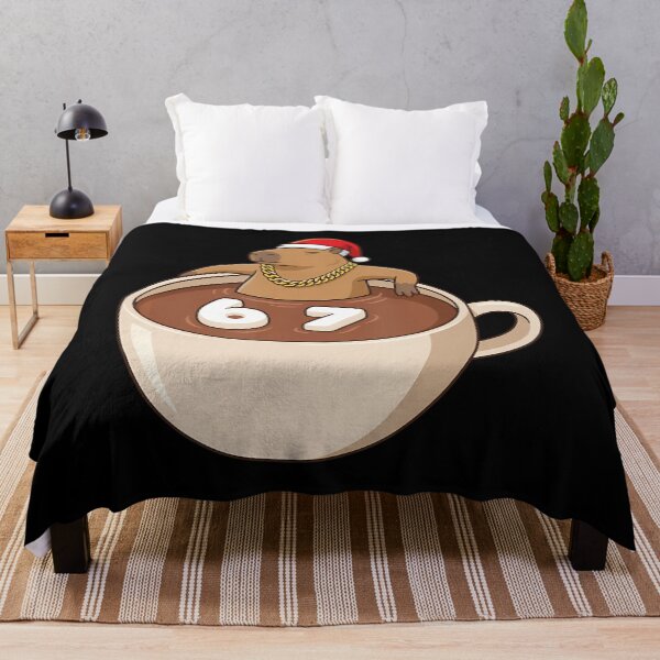 Item preview, Christmas Capybara Hot Cocoa Marshmallow designed and sold by pradasdemtrep.