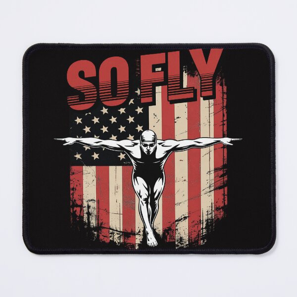 Item preview, So Fly USA Swimming Team Sports Athlete US Swim Aquatic designed and sold by berniceschm.