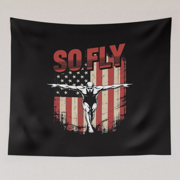 Item preview, So Fly USA Swimming Team Sports Athlete US Swim Aquatic designed and sold by berniceschm.