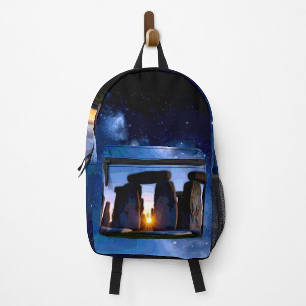 Item preview, stonehenge dark light contour colorful abstract design designed and sold by SmashingDeals.