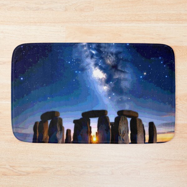 Item preview, stonehenge dark light contour colorful abstract design designed and sold by SmashingDeals.