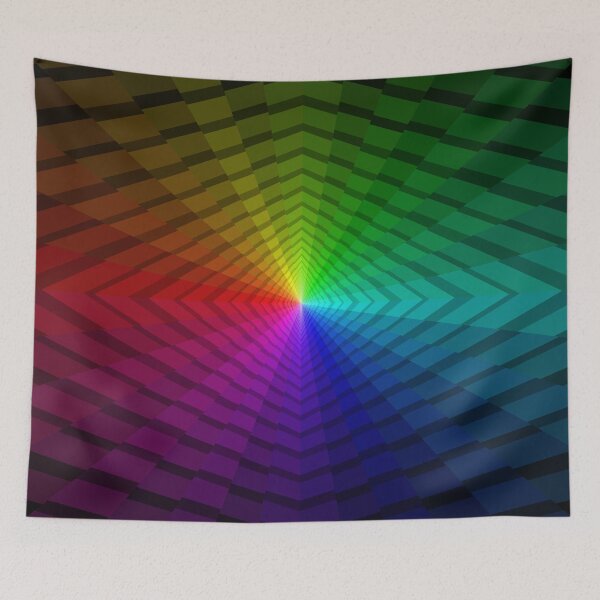 Item preview, Geometric Layout in Multi-Color, Geometric Abstraction, Abstract Art designed and sold by DDJust4U.