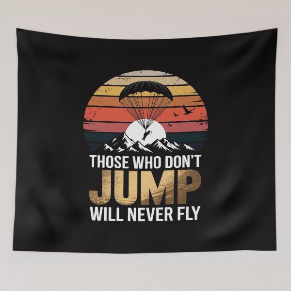 Item preview, Skydiving Jump Will Fly Parachute Paraglide designed and sold by berniceschm.