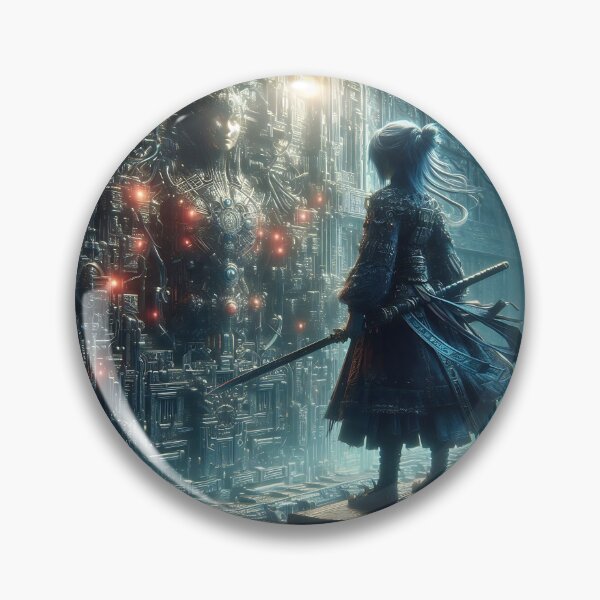 Item preview, Steampunk Knight Woman designed and sold by GalleryBrisArt.