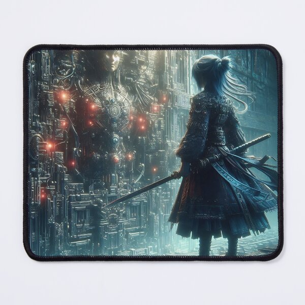 Item preview, Steampunk Knight Woman designed and sold by GalleryBrisArt.