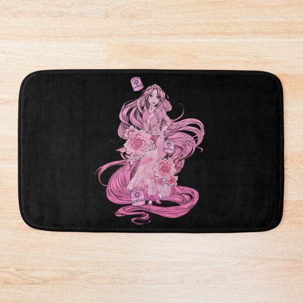 Item preview, Tangled Pink Tonal Rapunzel Portrait  designed and sold by bellaruqsaam6.