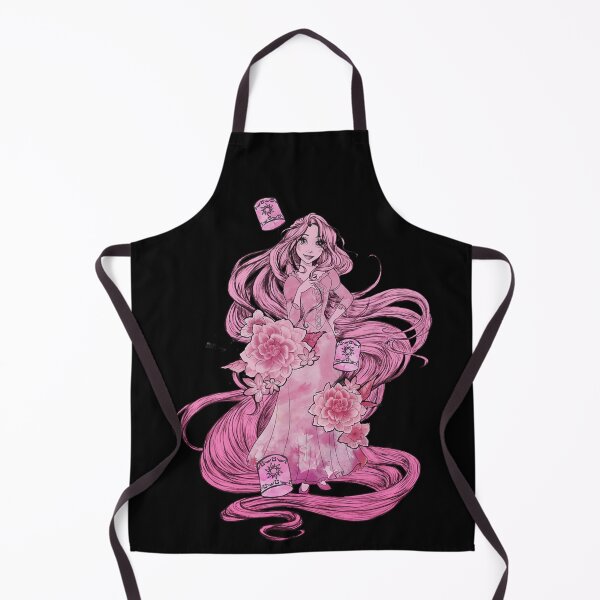 Item preview, Tangled Pink Tonal Rapunzel Portrait designed and sold by bellaruqsaam6.