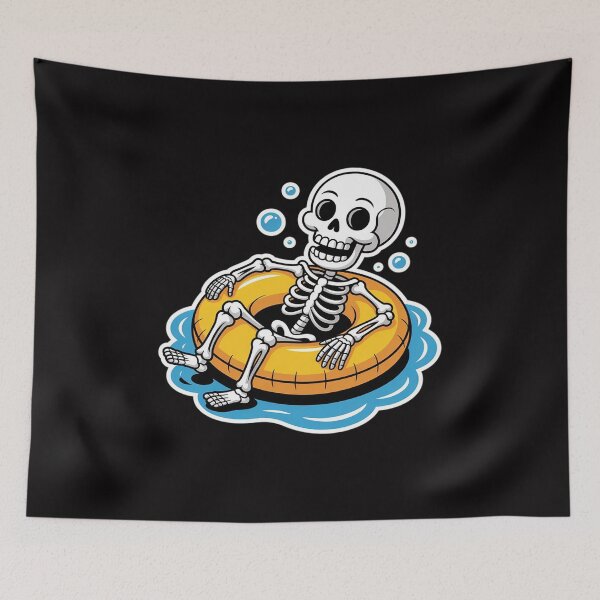 Item preview, Skeleton Swimming Lifebuoy Water sports designed and sold by berniceschm.