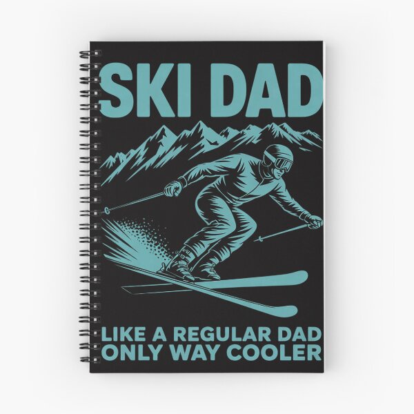 Item preview, Ski Dad Skiier Snowy Adventure Skiing Lovers Quote Gag designed and sold by berniceschm.