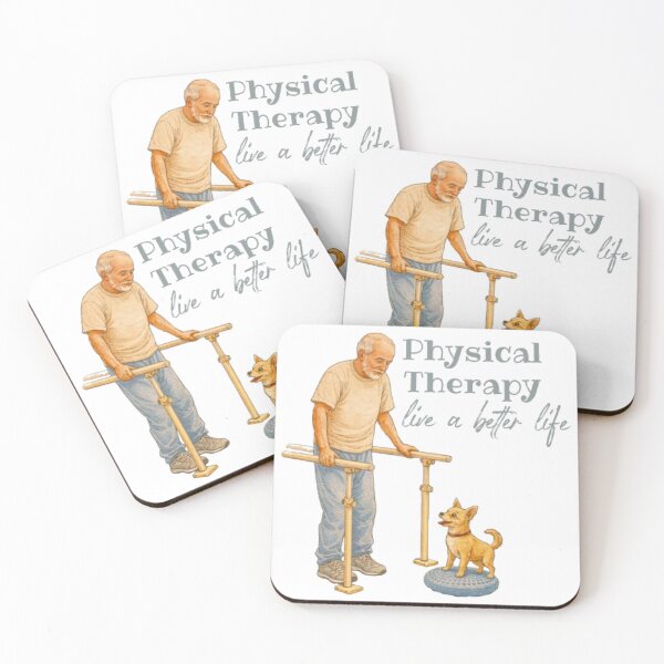 Item preview, Physical Therapist Live a Better Life Text Based designed and sold by DivineHaven.