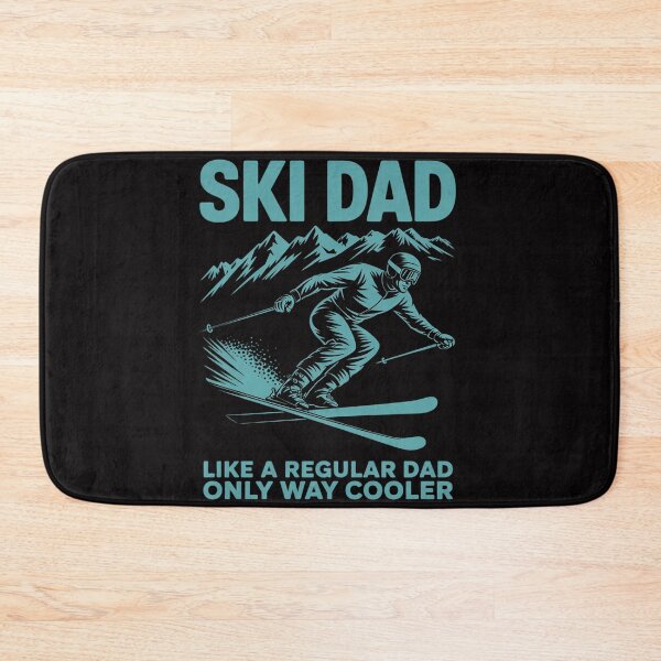 Item preview, Ski Dad Skiier Snowy Adventure Skiing Lovers Quote Gag designed and sold by berniceschm.