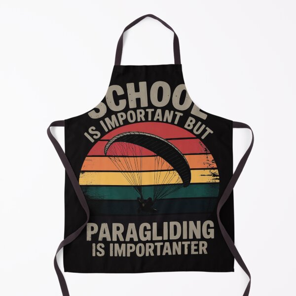 Item preview, School Is Important but Paragliding Is Importanter Paragliding Paraglider Paraglide designed and sold by berniceschm.