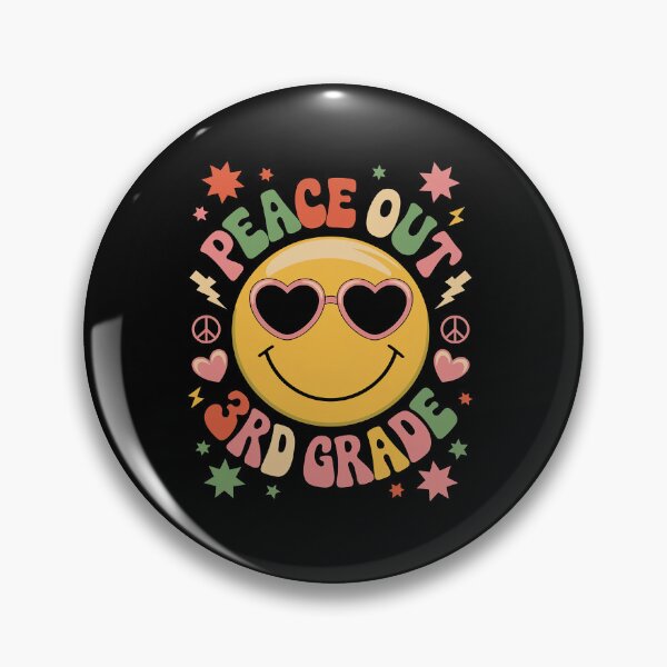 Item preview, Peace Out Third Grade Cute Groovy Last Day of 3rd Grade designed and sold by Catharsiscath.