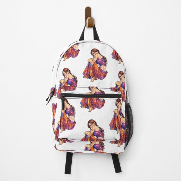 Item preview, Stained Glass Girl Sticker | Colorful Mosaic Dress Aesthetic | Clear Face Art designed and sold by Gurjeetpixelart.