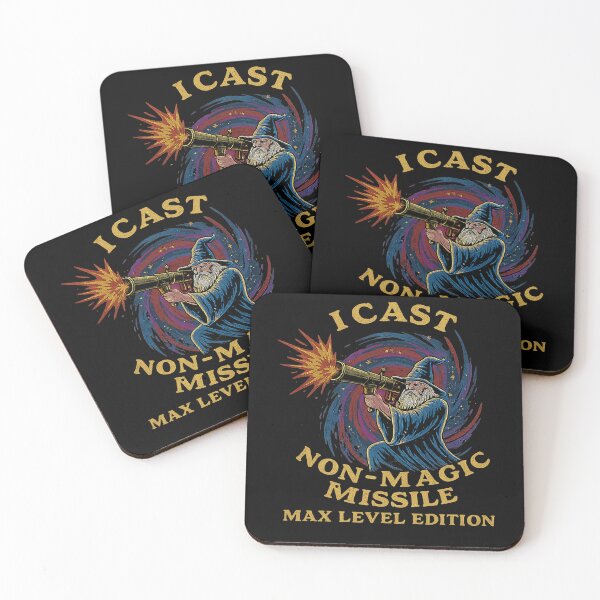 Item preview, Vintage I Cast Non-Magic Missile Wizard Parody Meme Men Women designed and sold by jakaun.