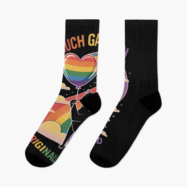 Item preview, Much Gayer Than Originally Planned Black Cat Support LGBTQ designed and sold by skanderio.