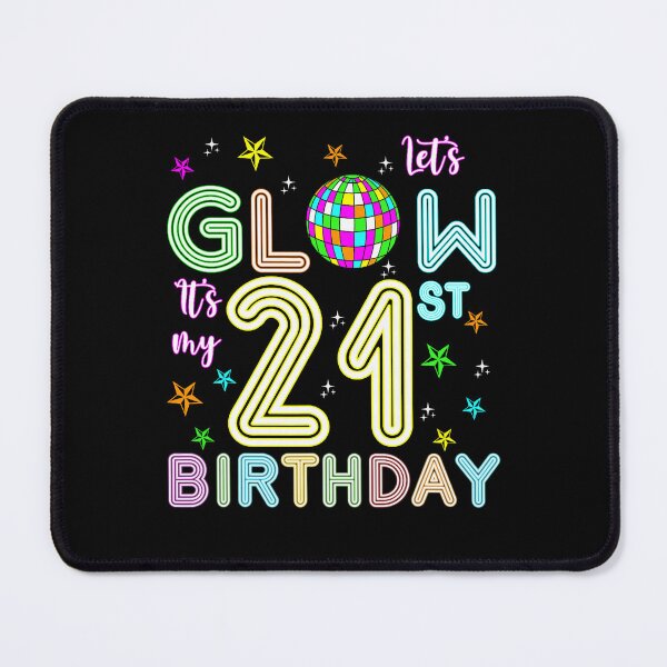 Item preview, It's My 21st Birthday 21 Year Old Disco Ball Glowing 80s designed and sold by jakaun.