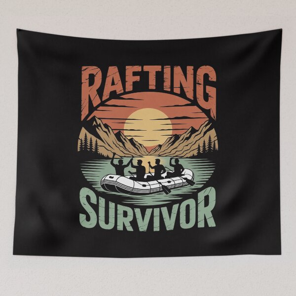 Item preview, Rafting Survivor Whitewater River Rafter Canoe designed and sold by berniceschm.
