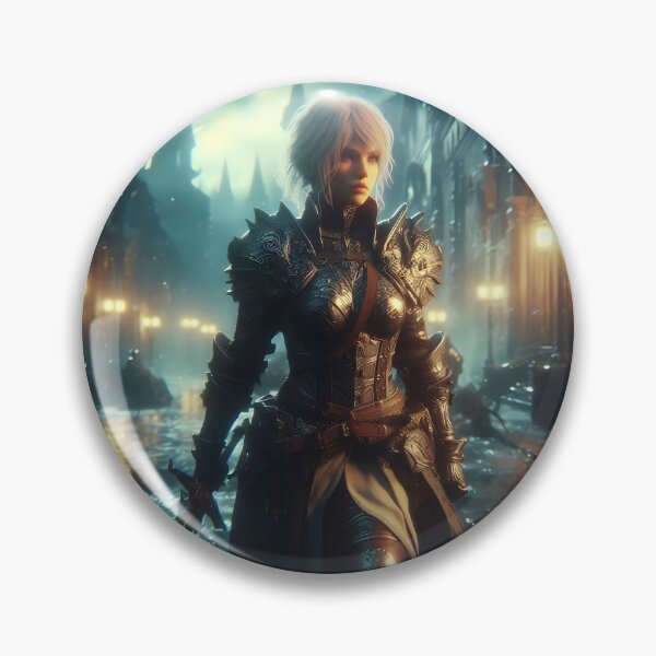 Item preview, Steampunk Knight Woman designed and sold by GalleryBrisArt.
