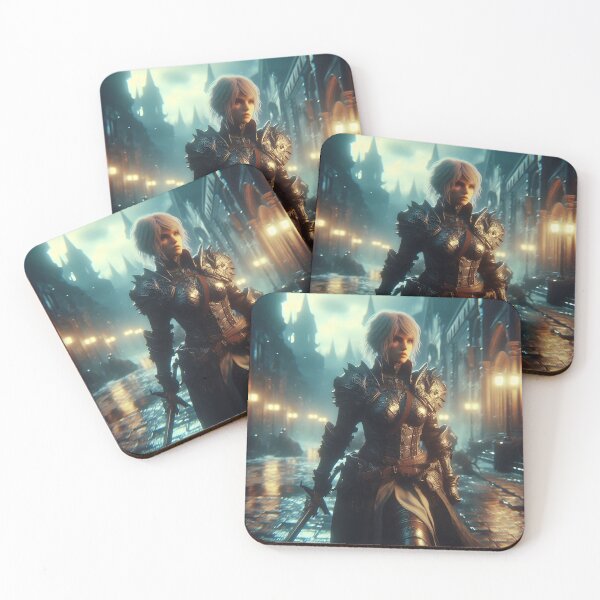 Item preview, Steampunk Knight Woman designed and sold by GalleryBrisArt.