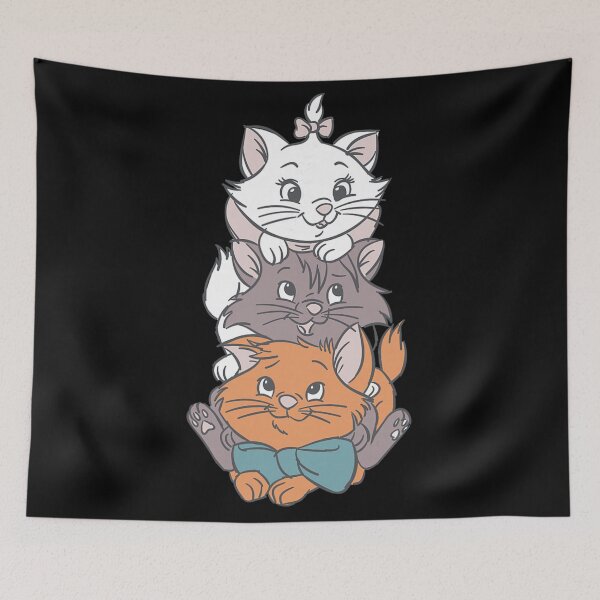 Item preview, The Aristocats Adorable Cute Trio Big Chest Portrait  designed and sold by bellaruqsaam6.