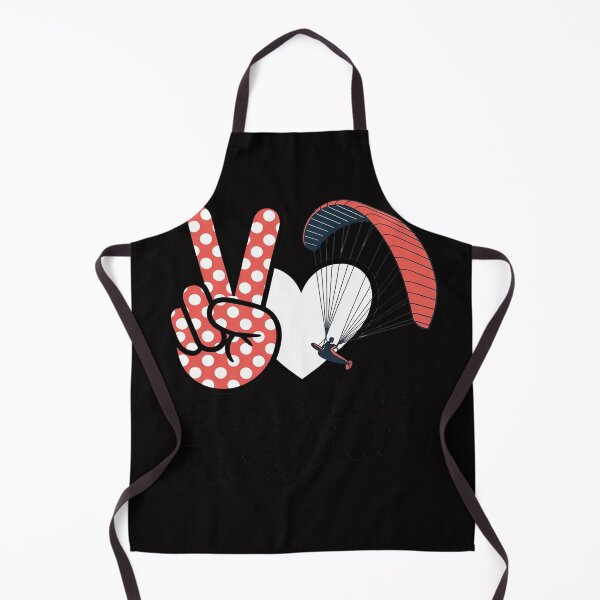 Item preview, Peace Love Paragliding Peace Hand Sign Paragliding Lover designed and sold by berniceschm.