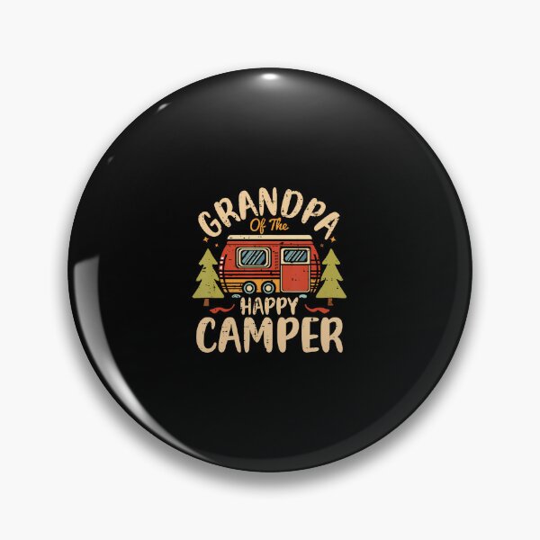 Item preview, Grandpa Of Happy Camper 1St Birthday Party Retro Grandpa designed and sold by PaulaStokes2.