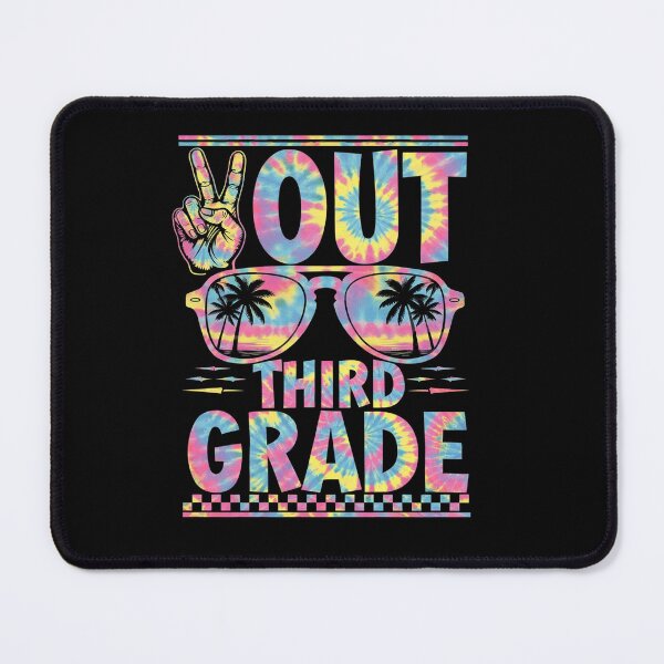 Item preview, Peace Out Third Grade Last Day Of School Summer Tie Dye designed and sold by Catharsiscath.