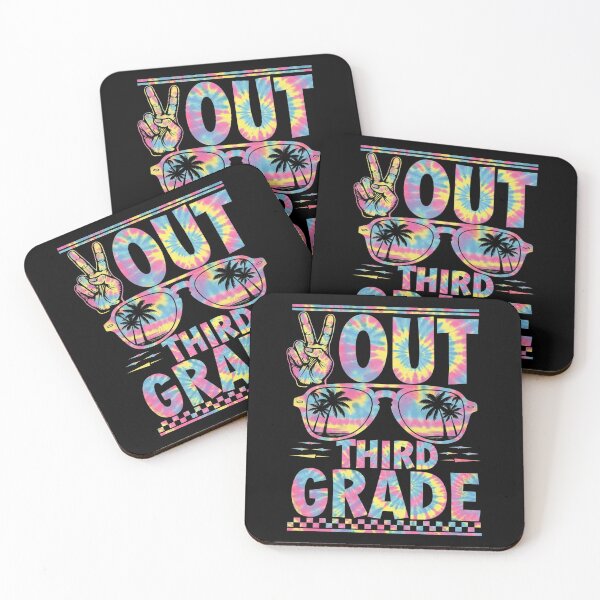 Item preview, Peace Out Third Grade Last Day Of School Summer Tie Dye designed and sold by Catharsiscath.