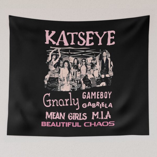 Item preview, Katseye The Beautiful Chaos Gnarly Kpop designed and sold by sitherbakios1.
