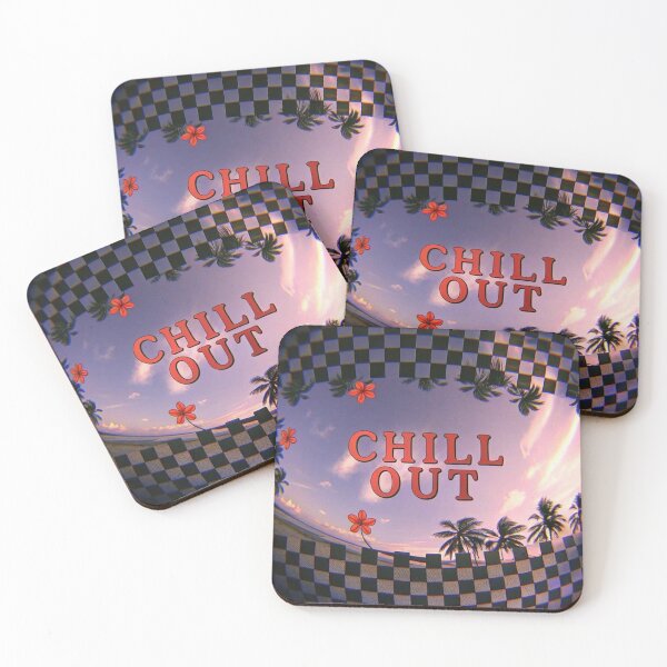 Item preview, Chill Out Tropical Hibiscus Flower Vibe designed and sold by RimaskShop.