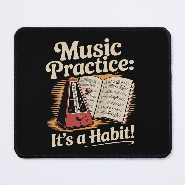Item preview, Music Practic It's a Habit designed and sold by skanderio.