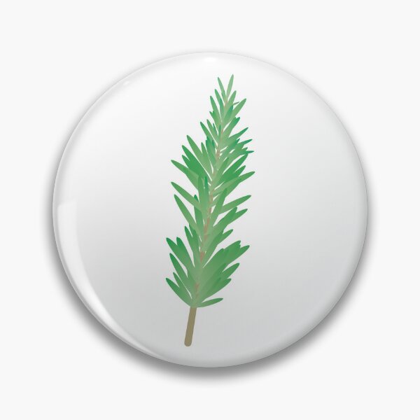 Item preview, Rosemary plant Branch with Green Leaves designed and sold by DJAMALK.