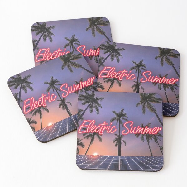 Item preview, Electric Summer Synthwave Retro Neon designed and sold by RimaskShop.