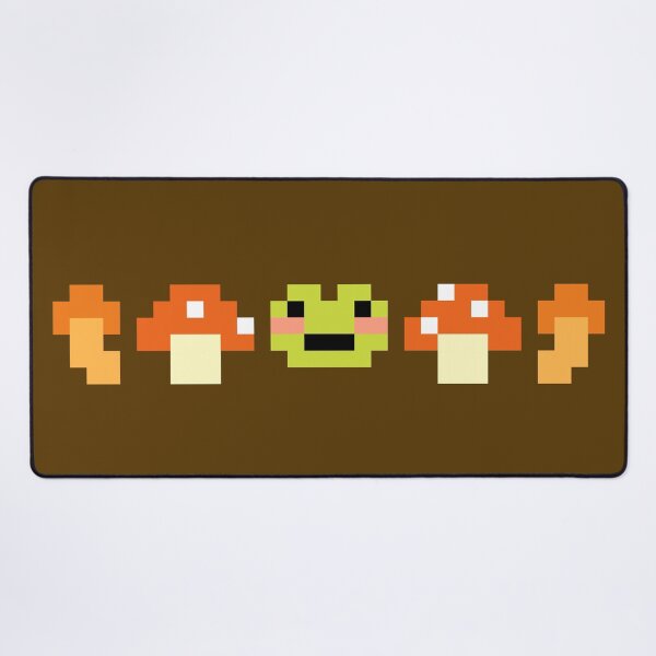 Item preview, Pixel Frog Mushroom – Cute Retro Pixel Art Nature Design designed and sold by Aku-passion.