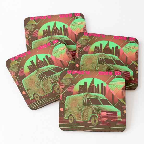 Item preview, Van Life Red and Green designed and sold by Under The Radar Van.
