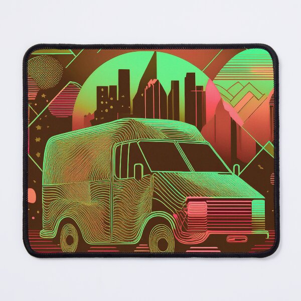 Item preview, Van Life Red and Green designed and sold by Under The Radar Van.
