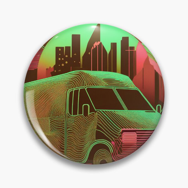Item preview, Van Life Red and Green designed and sold by Under The Radar Van.