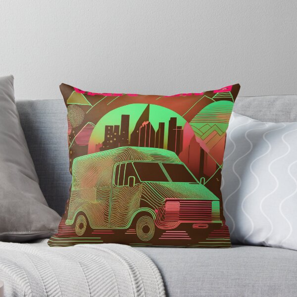 Item preview, Van Life Red and Green designed and sold by Under The Radar Van.