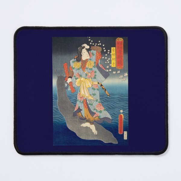 Item preview, Vintage, A contest of magic scenes by Toyokuni Utagawa, Japanese art, woodblock, Ukiyoe, Wall art, Puzzle, designed and sold by VintageJapan for Japanese woodblock, Ukiyoe, Retro art and more.