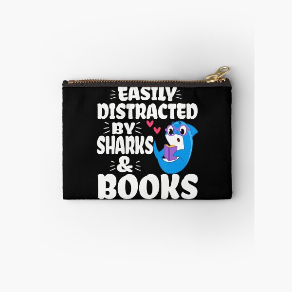 Item preview, Shark Reading Books Easily Distracted By Sharks And Books designed and sold by elihletoriong.