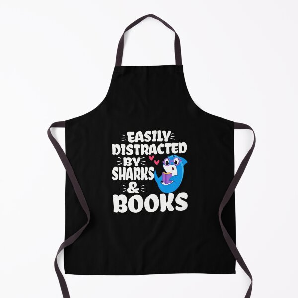 Item preview, Shark Reading Books Easily Distracted By Sharks And Books designed and sold by elihletoriong.