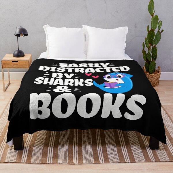 Item preview, Shark Reading Books Easily Distracted By Sharks And Books designed and sold by elihletoriong.