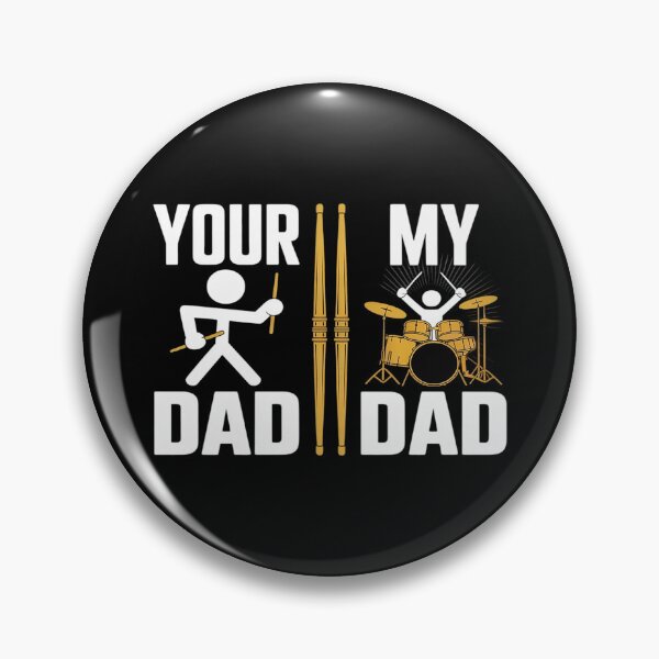 Item preview, My Dad Is A Drummer Your Dad Not Drum Player Father's Day designed and sold by skanderio.
