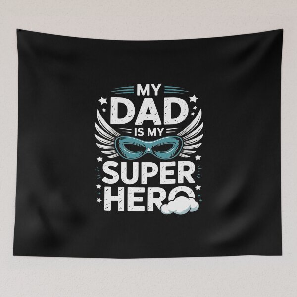 Item preview, My Dad Is My Super Hero Daddy Father's Day Hero designed and sold by skanderio.