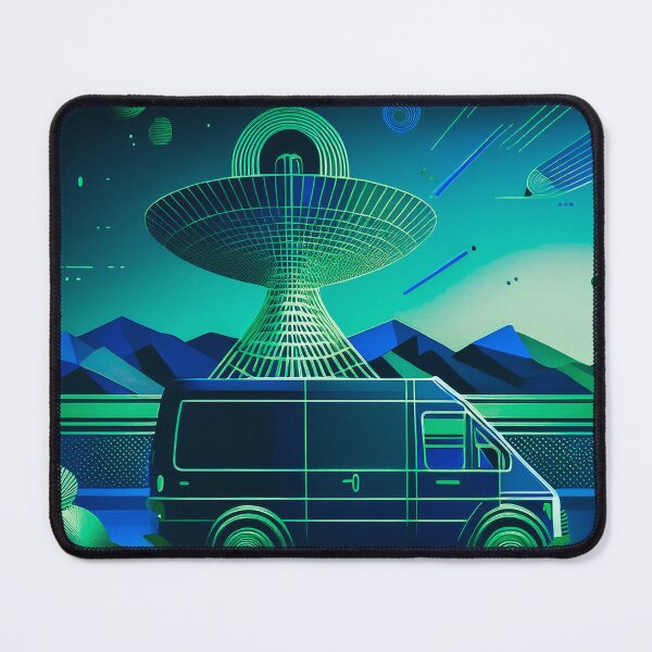 Item preview, Van Life Blue and Green designed and sold by Under The Radar Van.
