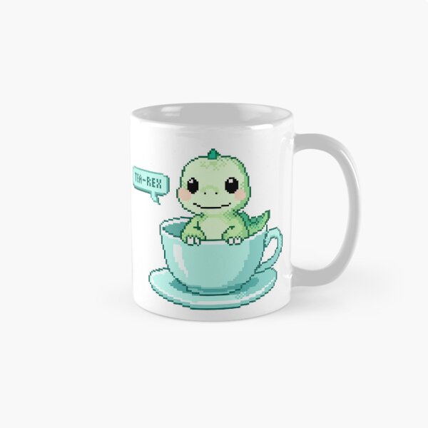 Item preview, Cute Tea-Rex Pixel Art Illustration designed and sold by Rizal Adittya.